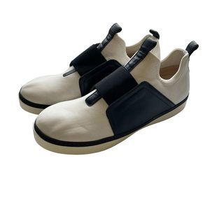 Stuart Weitzman Shoes Wayfare Sneaker Neoprene white and blue Sz 9W